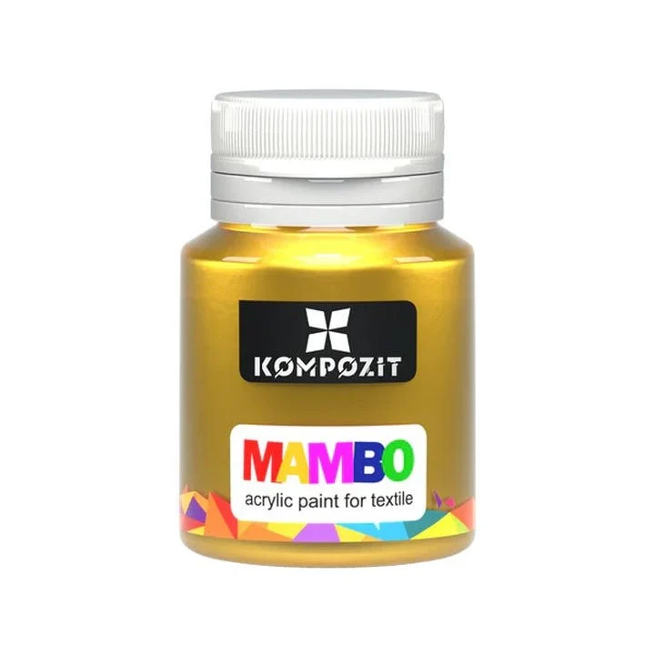 MAMBO Metallic Fabric and Leather Paint 20 ml