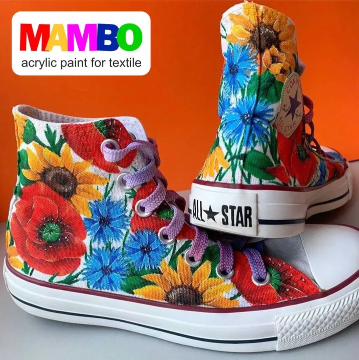 MAMBO Metallic Fabric and Leather Paint 20 ml
