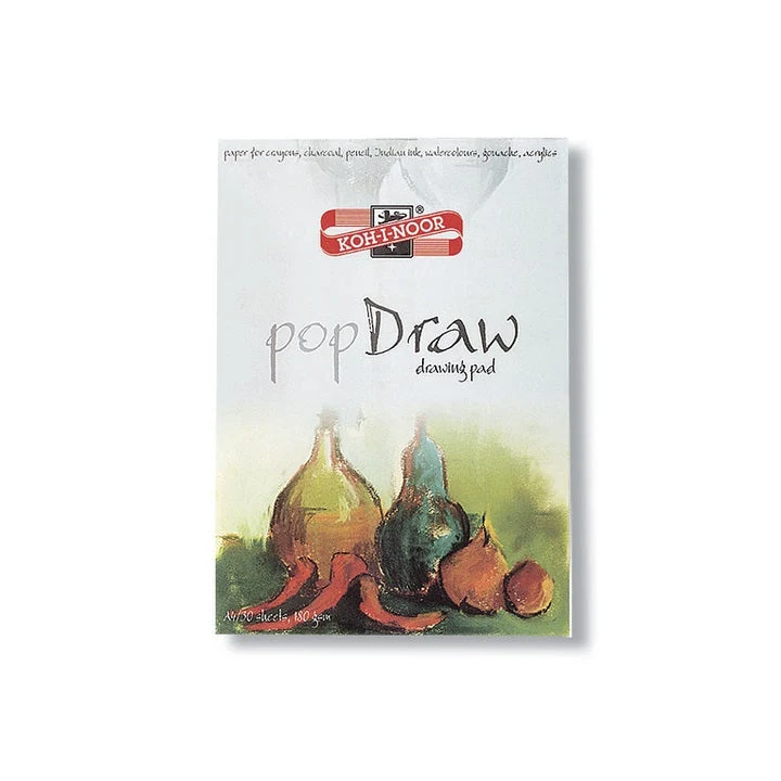 POP DRAW Sketch Pad A4, 30 Sheets