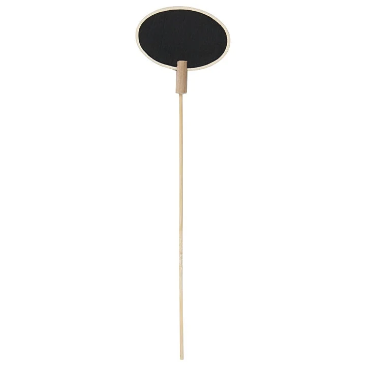 Wooden Sign on a Stick, Set of 5