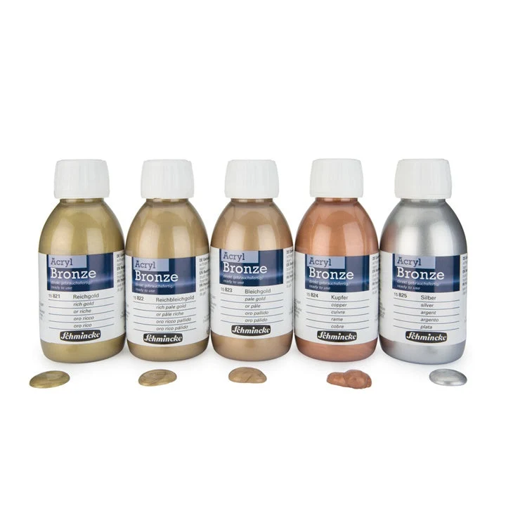 Schmincke Acryl-Bronze Metallic Bronze 150 ml