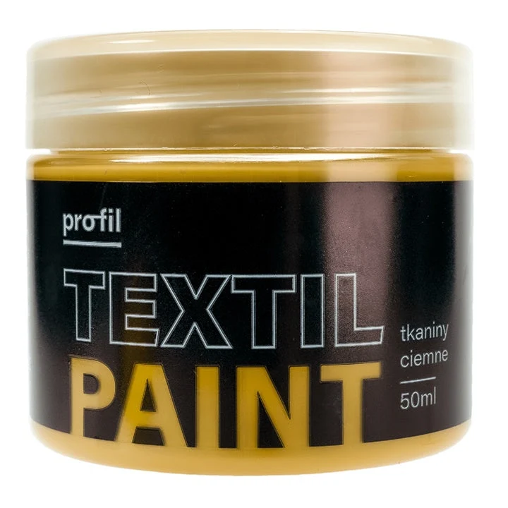 Profil Metallic Fabric Paint for Dark Textiles 50 ml