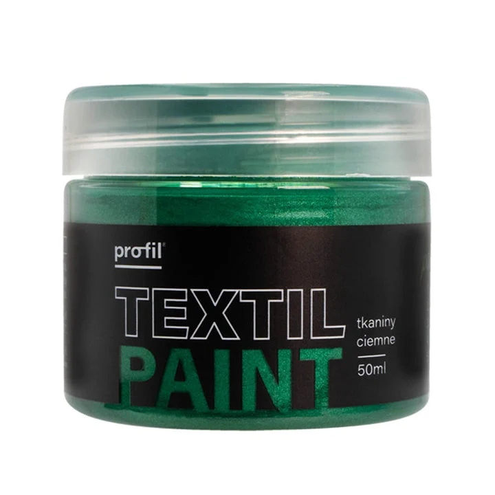 Profil Metallic Fabric Paint for Dark Textiles 50 ml