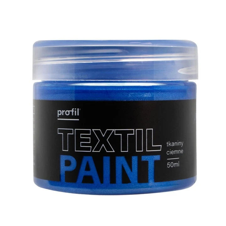 Profil Metallic Fabric Paint for Dark Textiles 50 ml