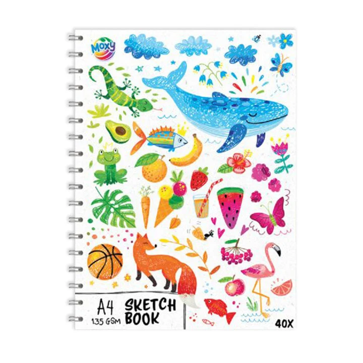 A4 Sketch Pad, 40 Sheets