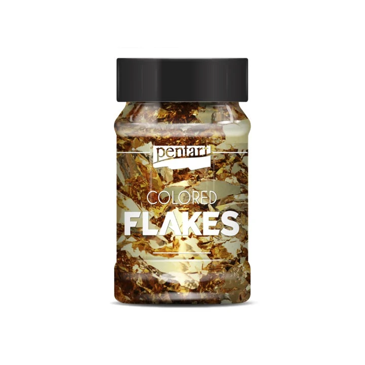 Pentart Metallic Foil Flakes 100 ml