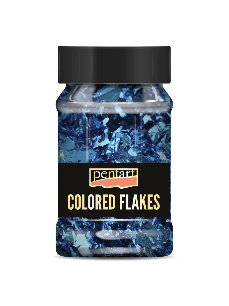 Pentart Metallic Foil Flakes 100 ml