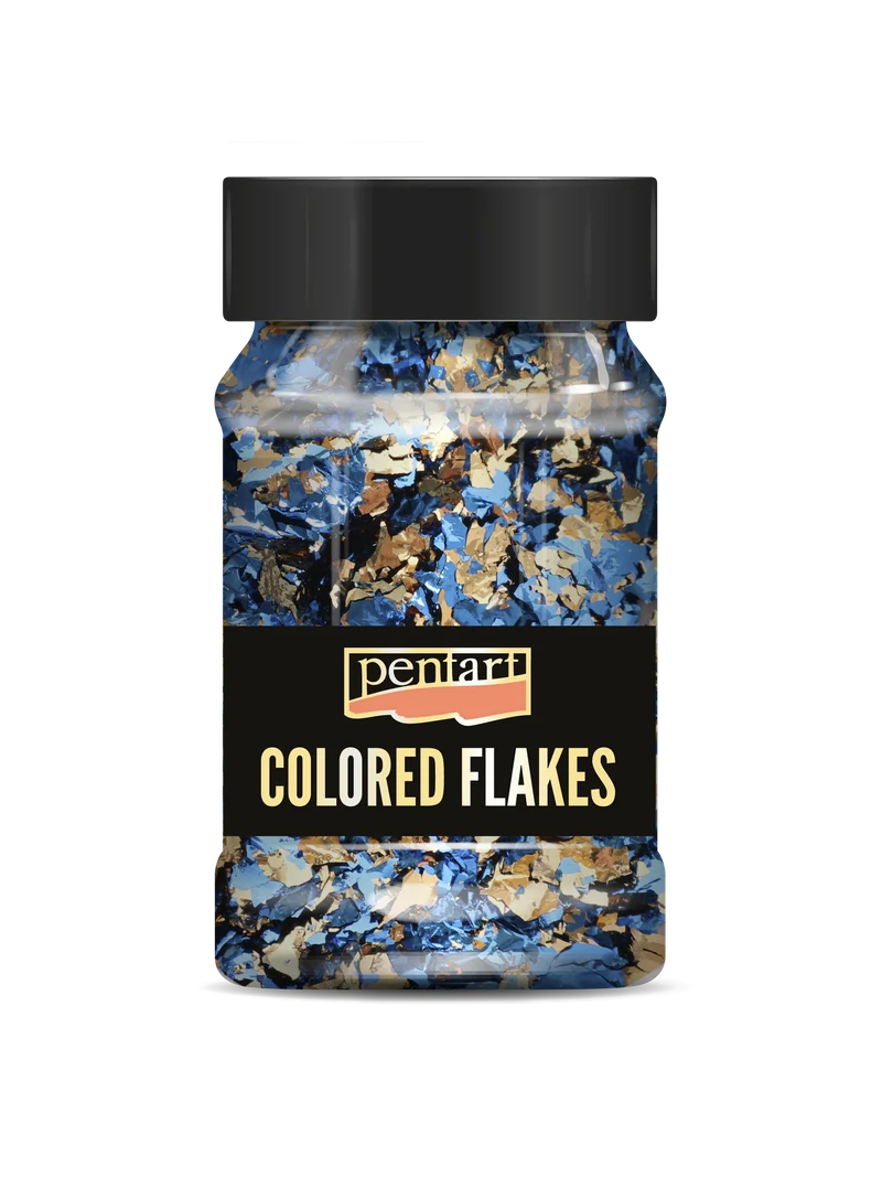 Pentart Metallic Foil Flakes 100 ml