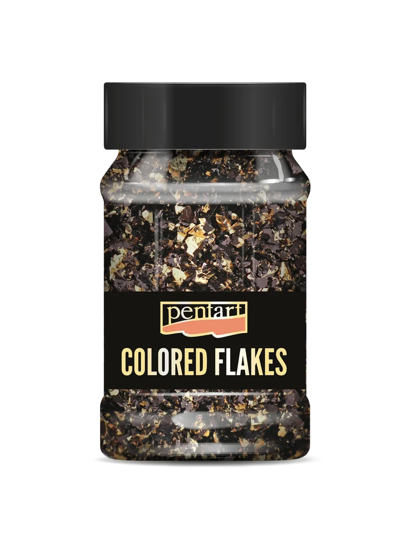 Pentart Metallic Foil Flakes 100 ml