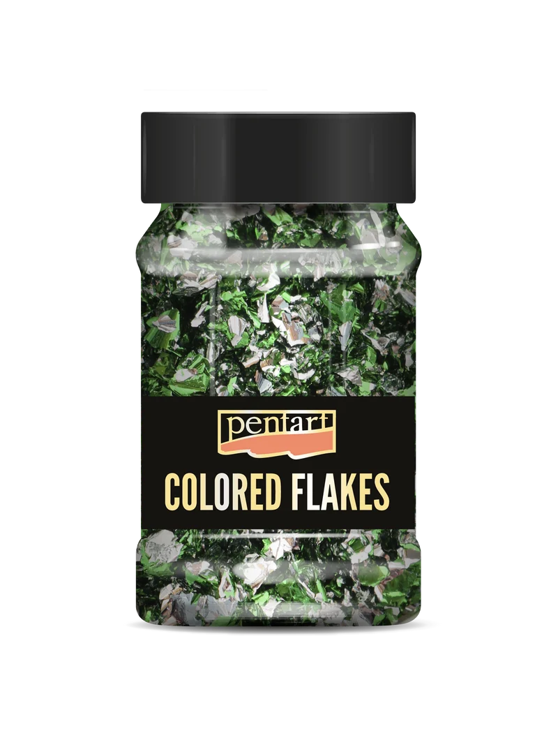 Pentart Metallic Foil Flakes 100 ml