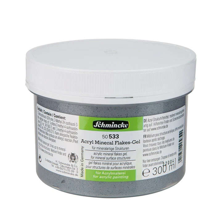 Schmincke Gray Structural Paste for Acrylic, 300 ml
