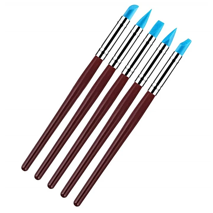 Silicone Brushes, Set of 5