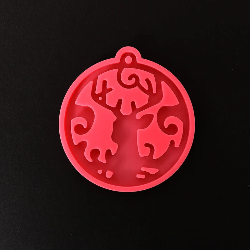 Pentart Silicone Mold for Resin, Domino, Set of 2