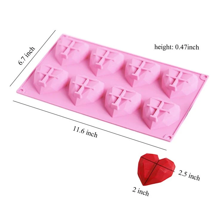 Silicone Casting Mold - Heart