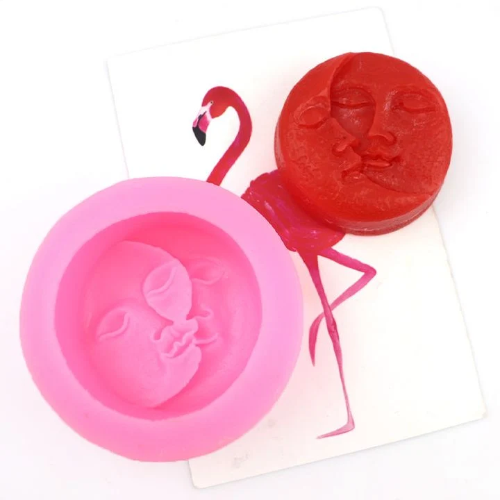Silicone Casting Mold - Sun and Moon