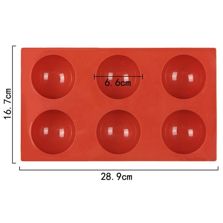 Silicone Casting Mold - Half Circles