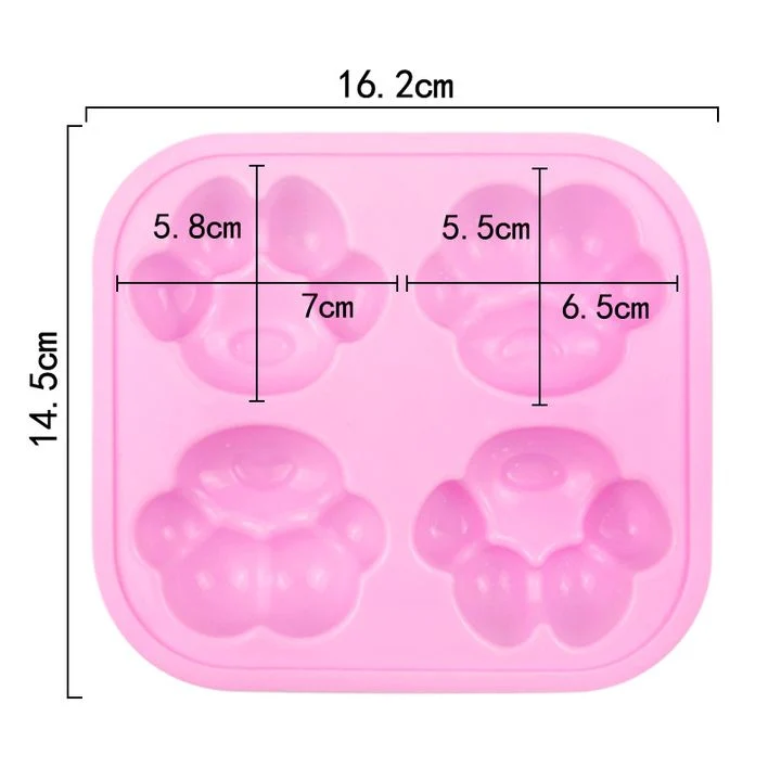 Silicone Casting Mold - Paws