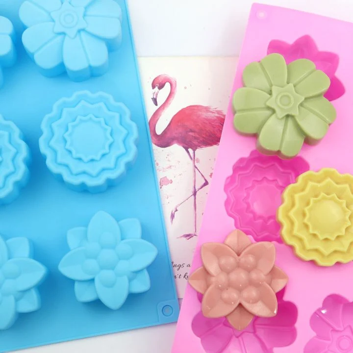 Silicone Casting Mold - Flowers
