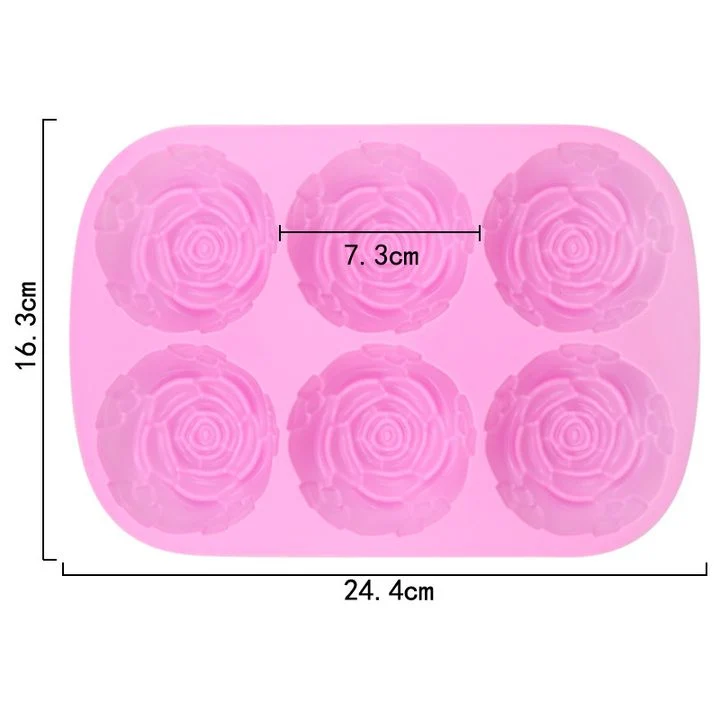 Silicone Casting Mold, Flowers