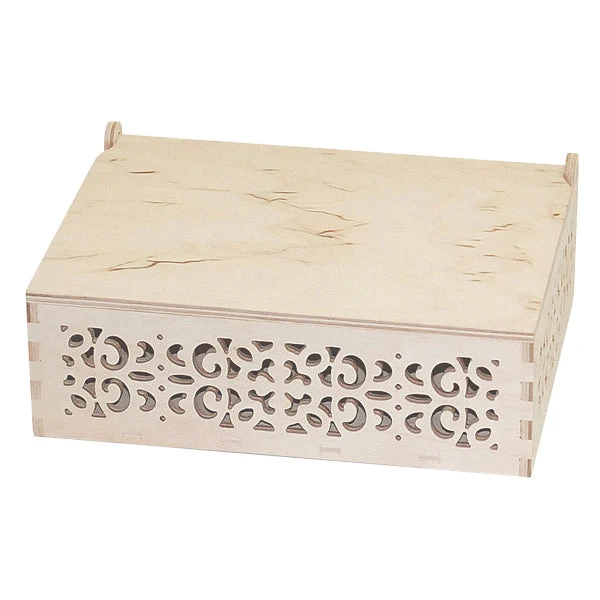 Wooden Openwork Box 232x172x82 mm