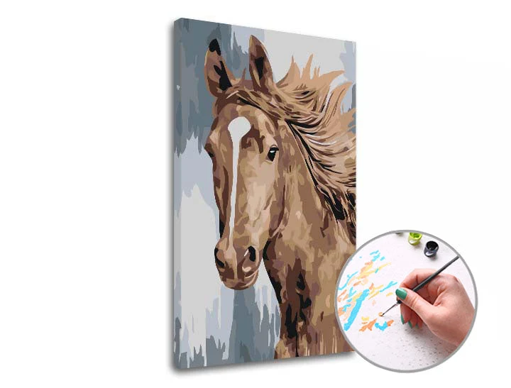 YOUNG PUPPY Paint by Numbers | Low Difficulty