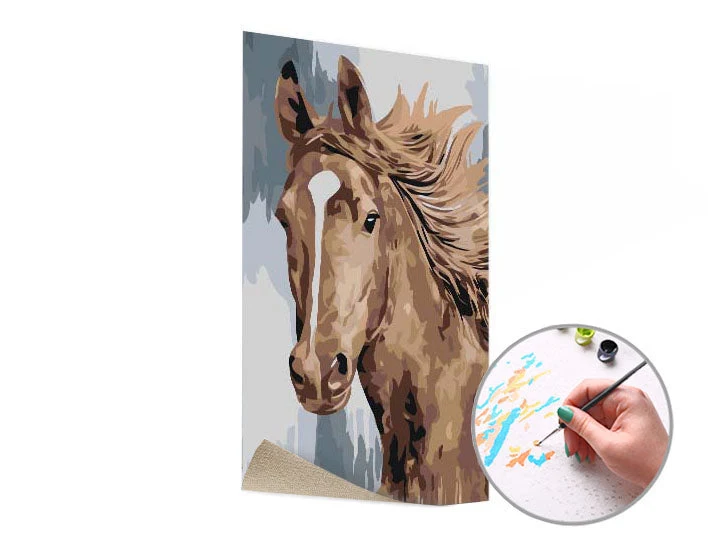 YOUNG PUPPY Paint by Numbers | Low Difficulty