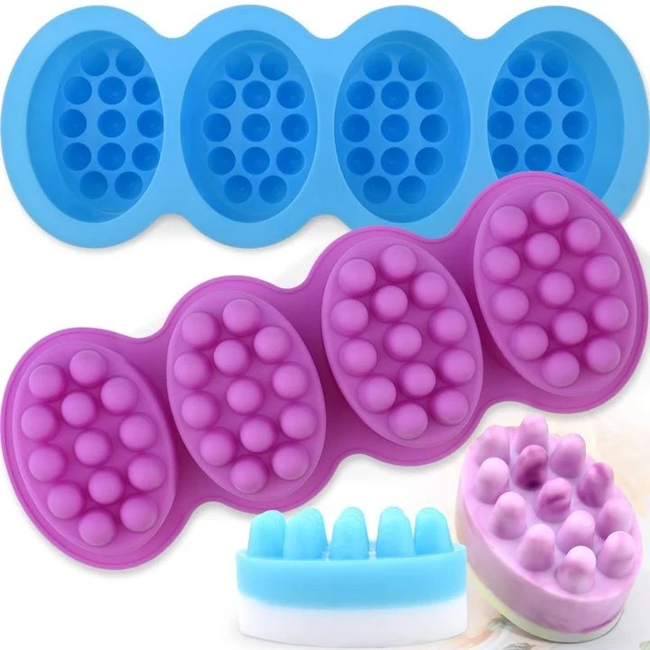 Silicone Mold for Casting - Ovals