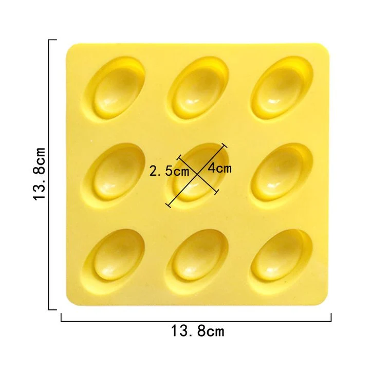 Silicone Casting Mold - Ovals