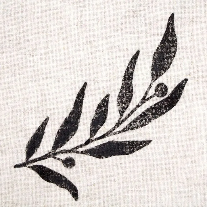 ROSA TALENT Wooden Stamp No. 1 Botanical 6x13.5 cm