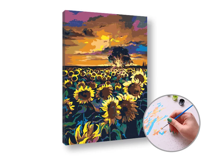 SUNBOW Paint by Numbers | Medium Difficulty
