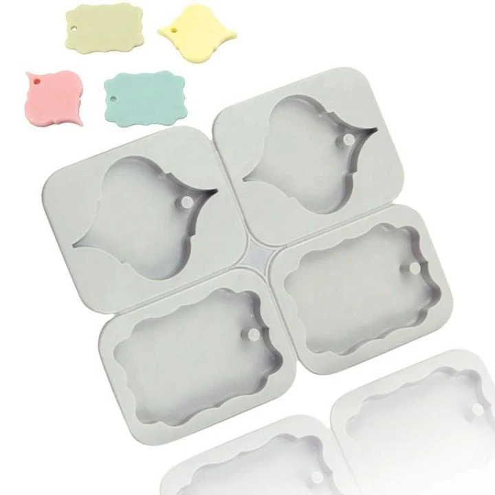 Silicone Casting Mold for Ornaments with a Hole