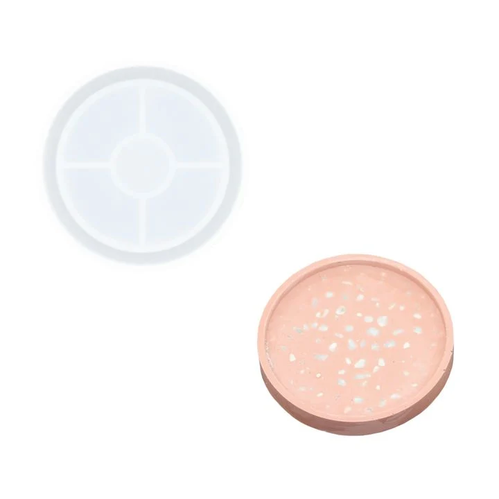 Silicone Mold for Casting, 8 cm, Coaster