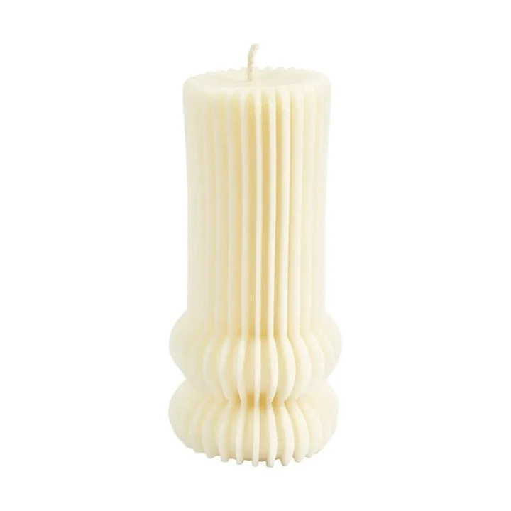 Ribbed Cylinder with Arches Silicone Mold