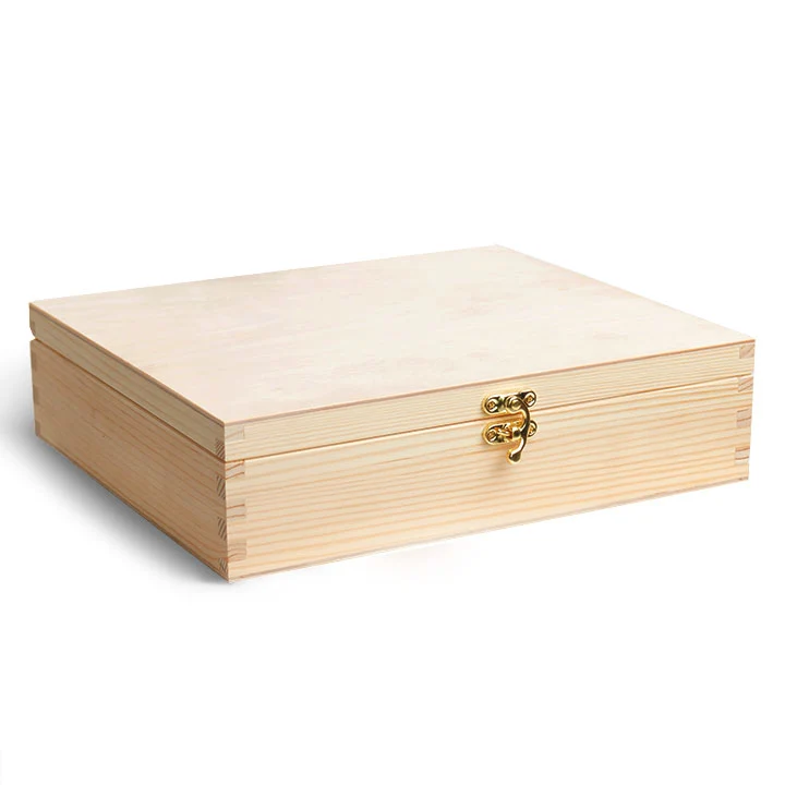 Wooden Tea Box / 12 Compartments