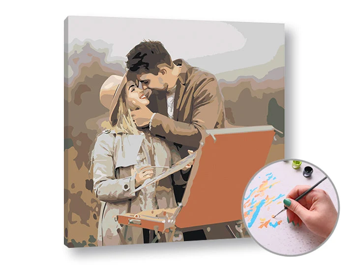 Paint by Numbers from Your Own Photo | SQUARE