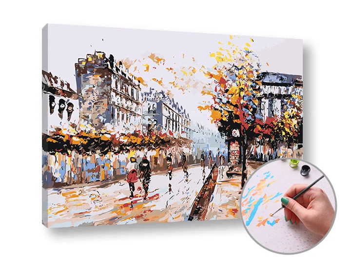 Paint by Numbers STREET | High Difficulty