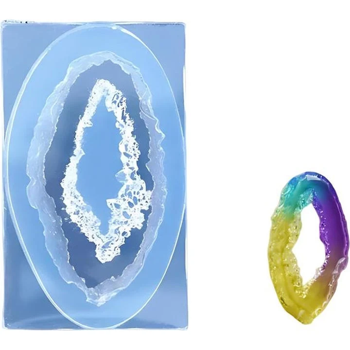 Silicone Geode Casting Mold
