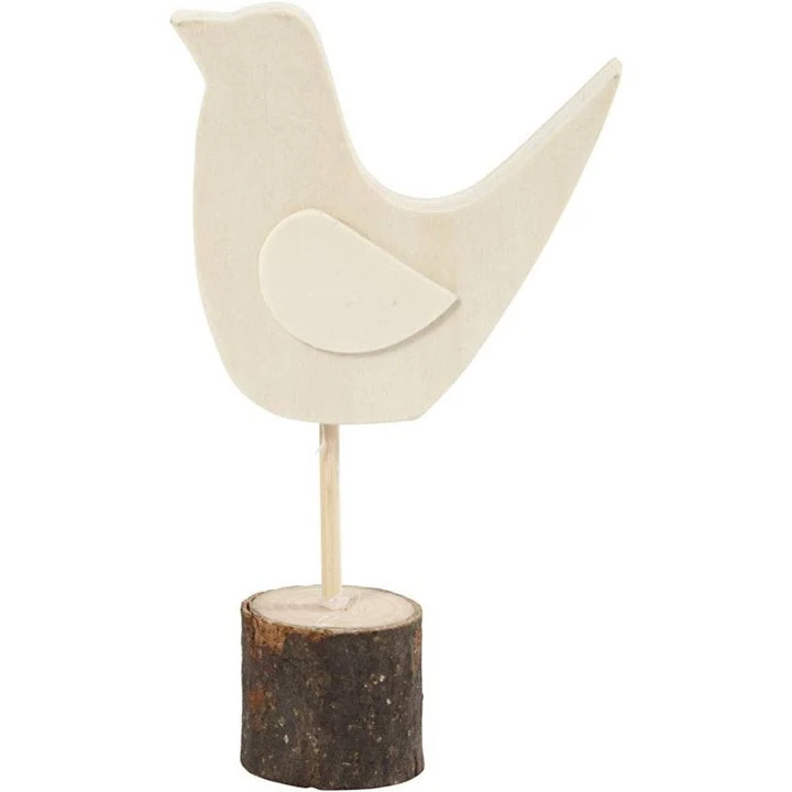 Wooden Bird Decoration for Customizing