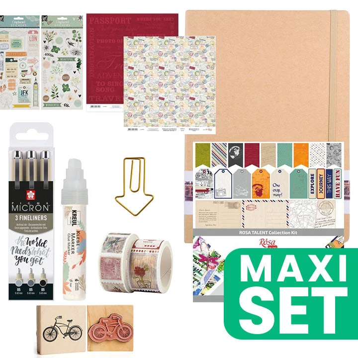 Handy Bullet Journal Writing Set for Travelers