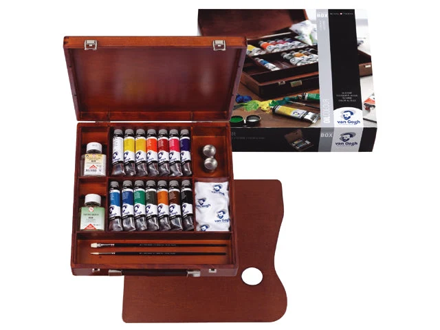Van Gogh Inspiration BOX Oil Paints Case, 14x40 ml
