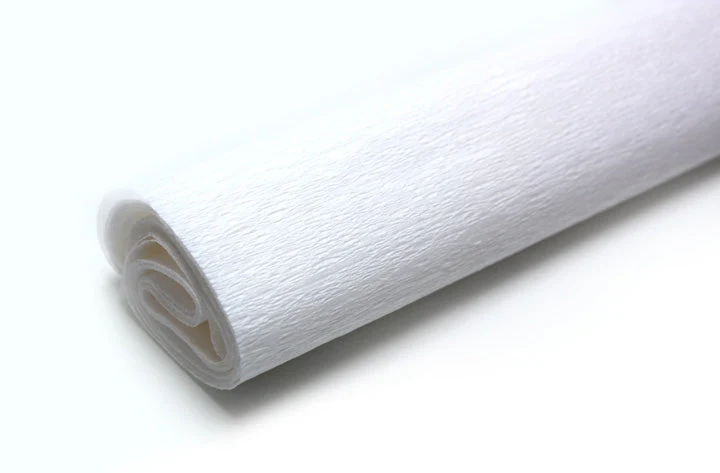 Crepe Paper 50 x 200 cm - White