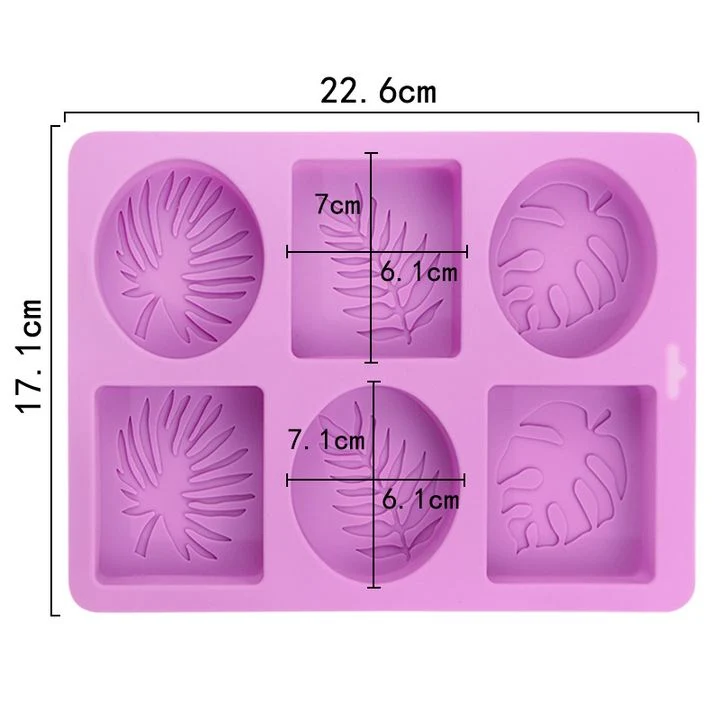 Silicone Casting Mold, Leaves