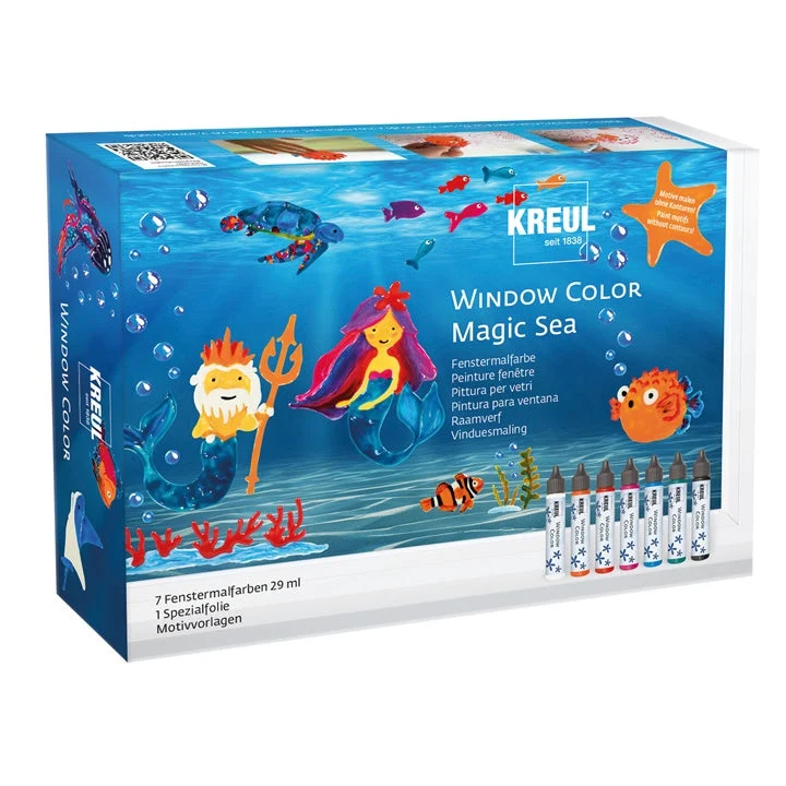 KREUL Glass Paint Set Magic Sea