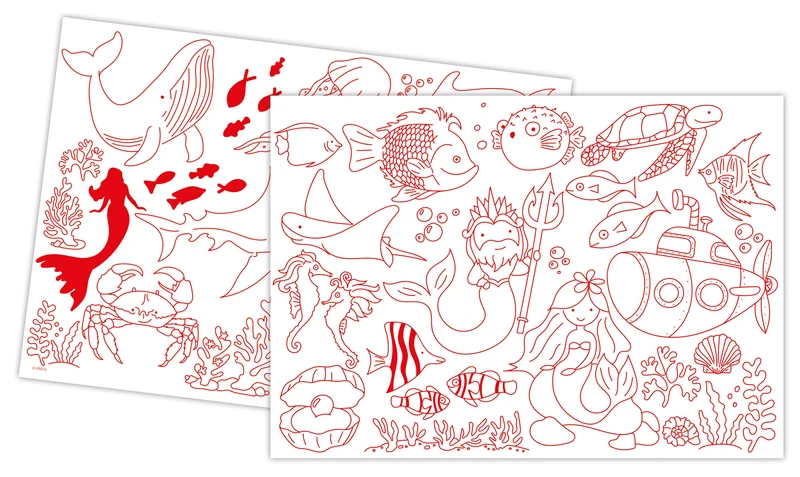 KREUL Glass Paint Set Magic Sea