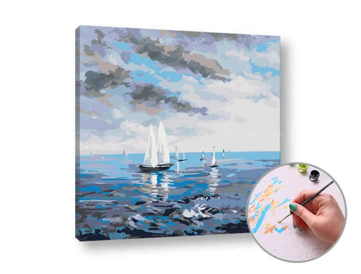 Paint by Numbers, More Widely Spaced | Low Difficulty