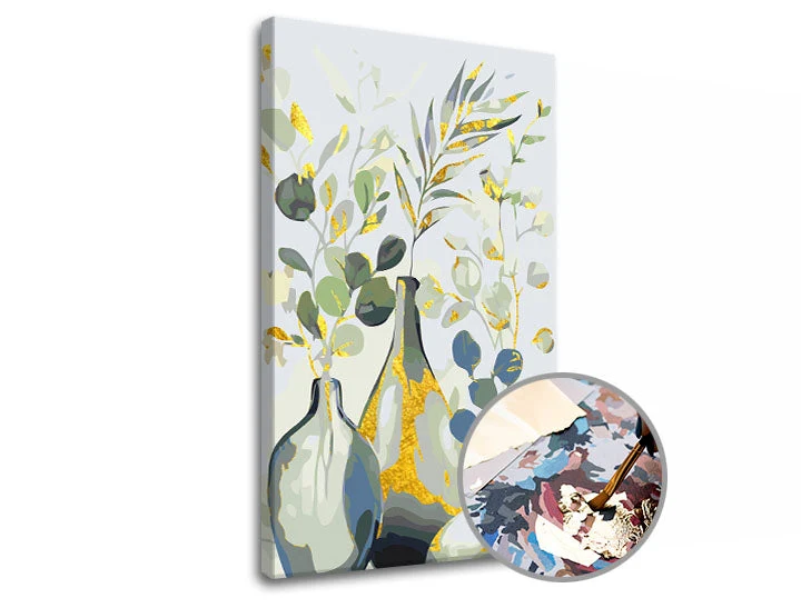 PREMIUM GOLD Paint by Numbers – A Piece of Nature