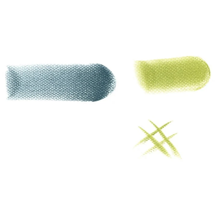 Sofft Angled Sponges for Applying Pastels, Set of 2, Round