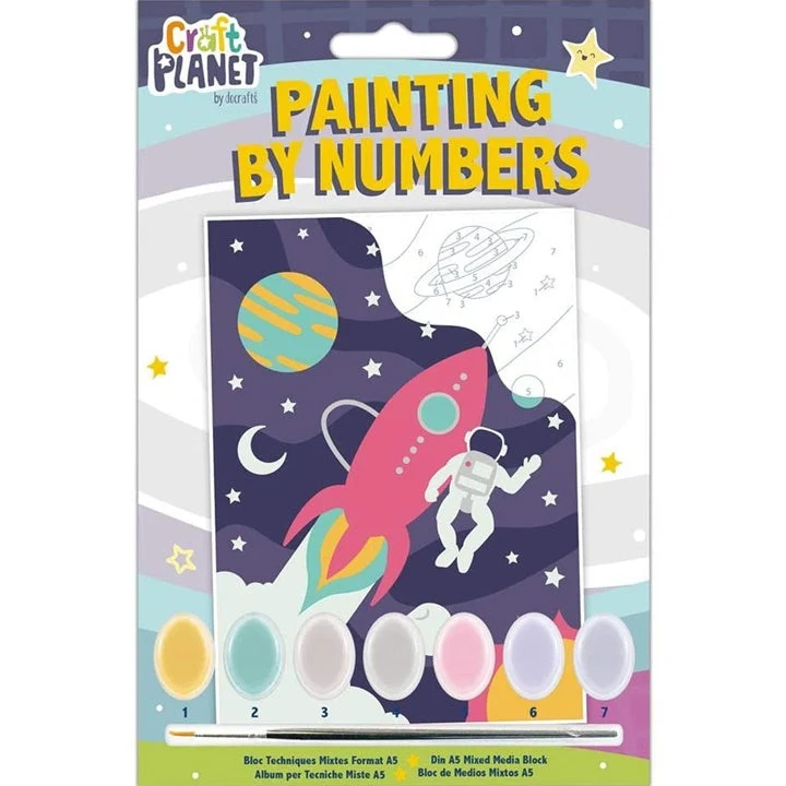 Craft Planet Paint by Numbers for Kids