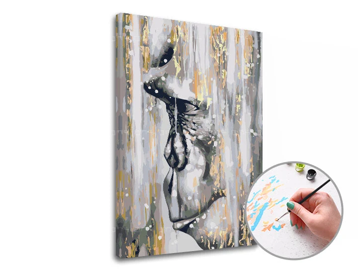 Paint by Numbers View into the Soul | Intermediate Difficulty
