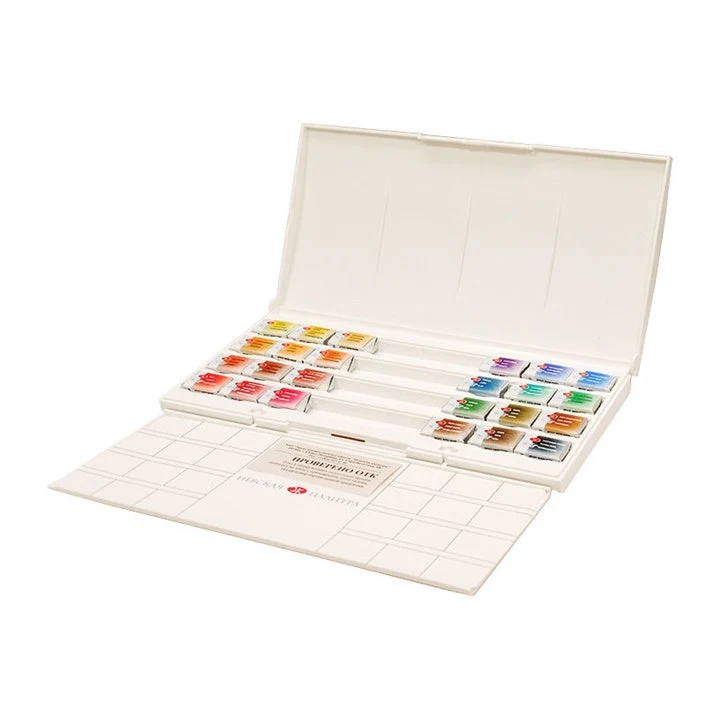 Saint-Petersburg Artistic Watercolor Set, 24 x 2.5 ml
